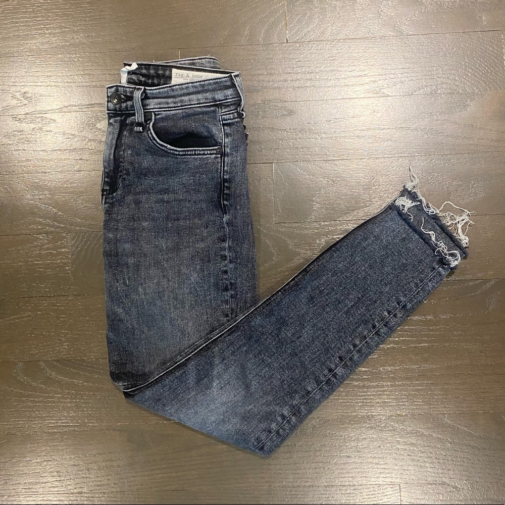 Rag and Bone Cate Mide-Rise Ankle Skinny
